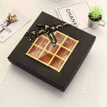 方形开窗25格巧克力玫瑰花盒香皂花盒礼品礼物喜糖盒子批发定 制