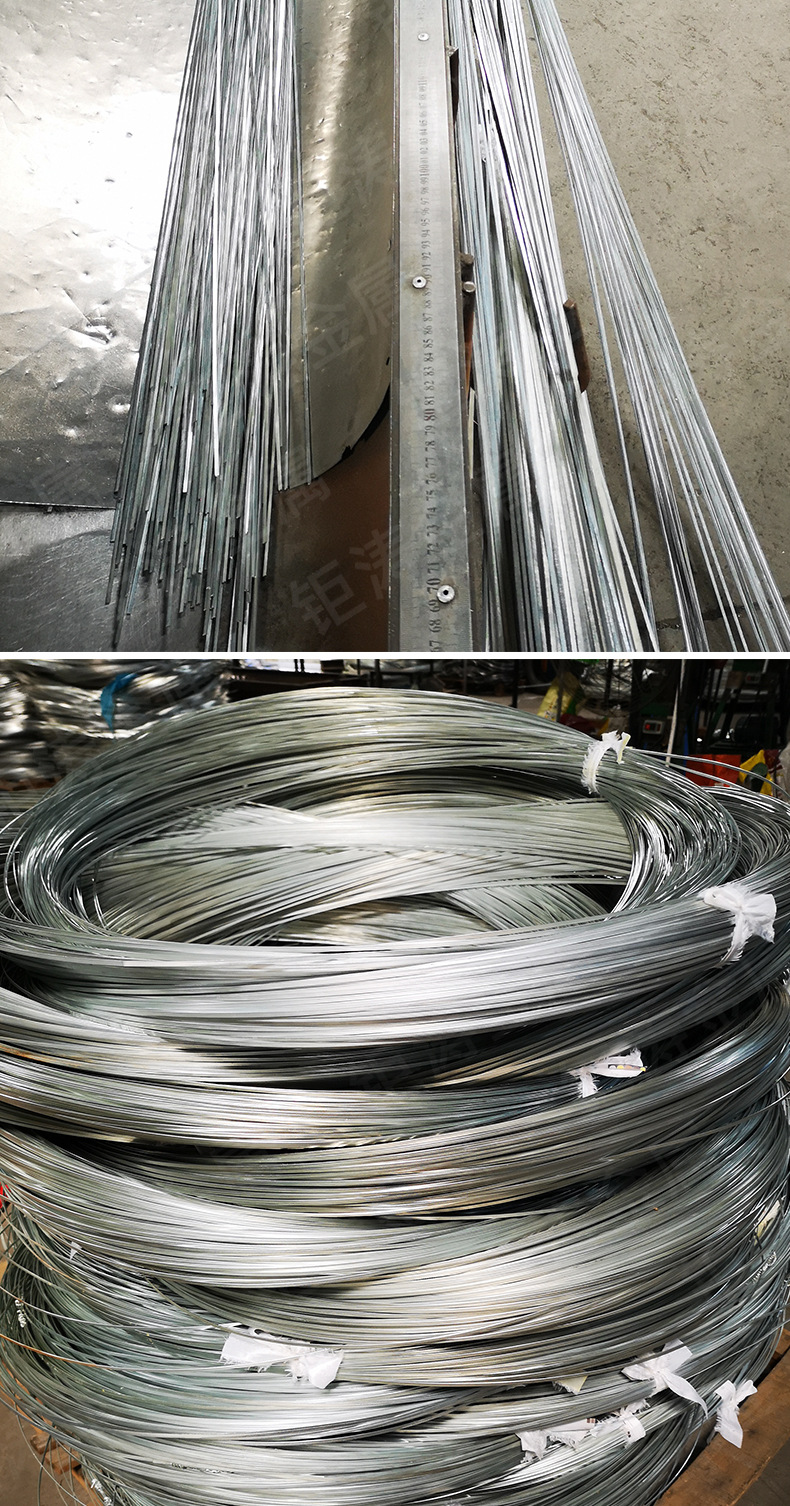 佛山镀锌扁钢丝批发 脏衣篮专用 衣物框弹性钢丝定制厂家