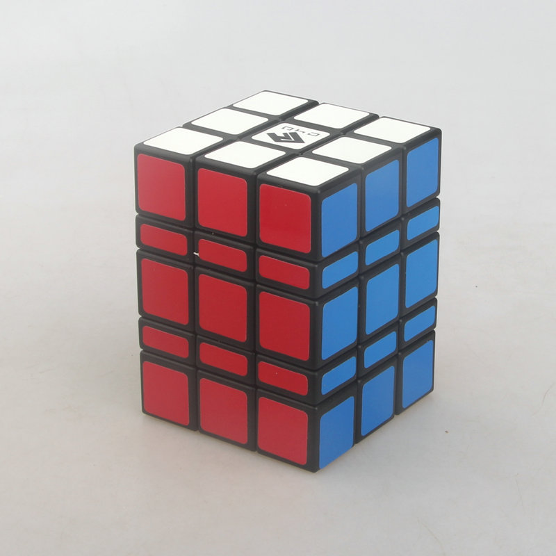 【铭浩之335 337魔方彩色】c4u 全功能不等阶 三三七彩色混装魔方