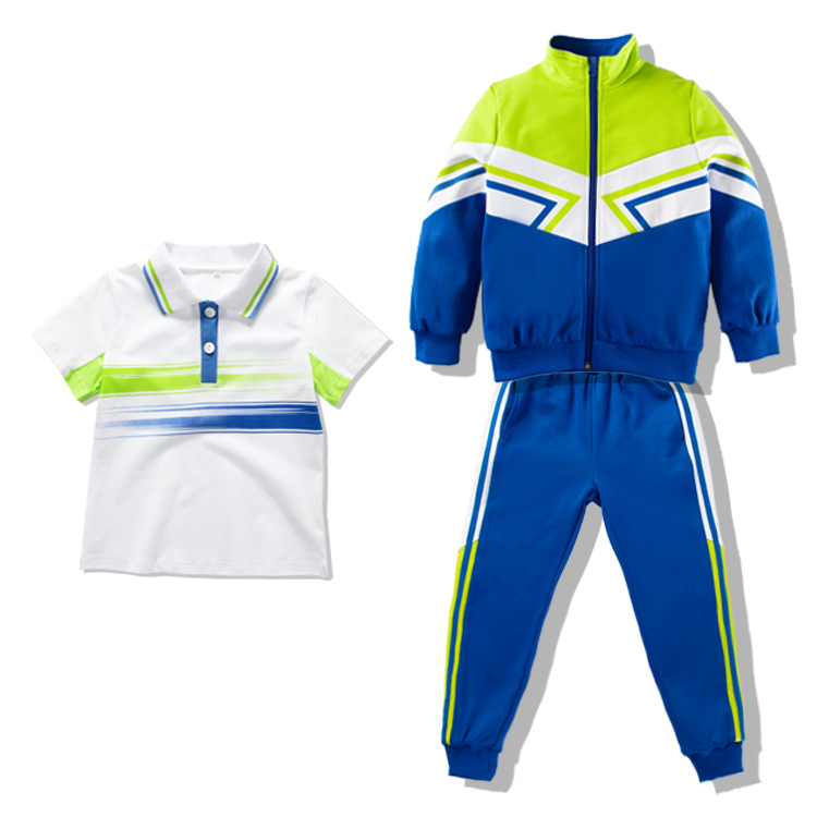 Student Uniform Color Matching Sportswear Leisure Suit