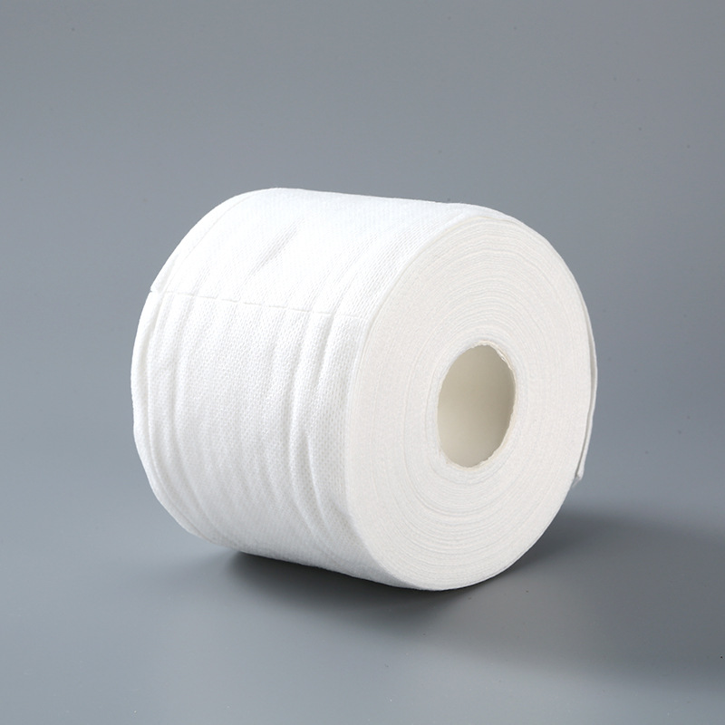 一次性洗脸巾棉柔卷化妆棉干湿两用网纹 全粘胶无纺布网孔美容巾