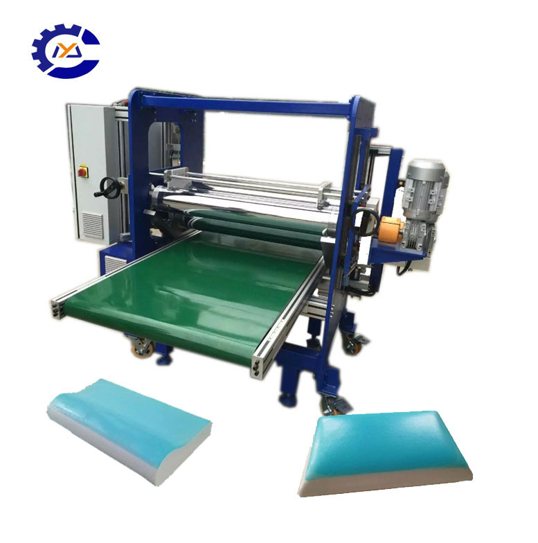 南通全自动海绵枕头滚胶机 床垫过胶机涂胶机记忆棉凝胶机喷胶