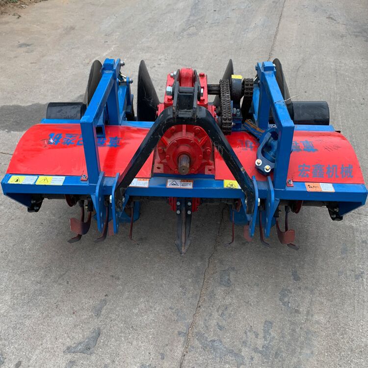 草莓种植培土开沟机 大棚草莓种植起垄机 大棚里专用草莓开沟机
