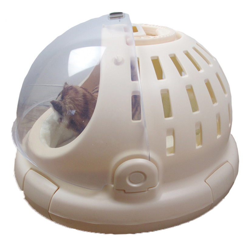 夏季新款航空箱 封闭式圆形猫太空舱旅行手提包 宠物多功能航空箱