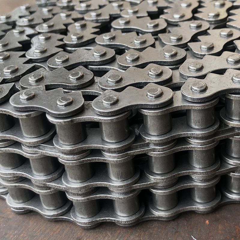 厂家供应尖齿传动链条16a-3四排锯齿工业链条 传动链条滚子链条