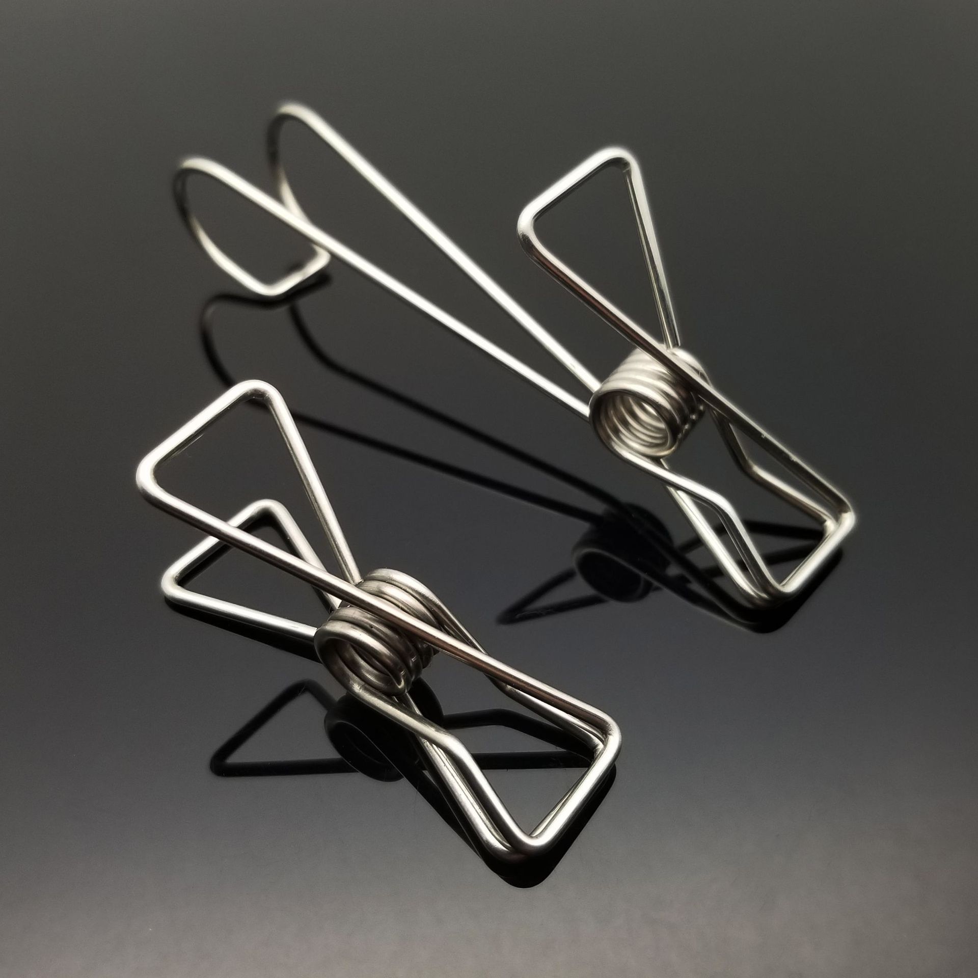 不锈钢防风夹 袜夹 弹簧夹 衣口夹 多功能夹子