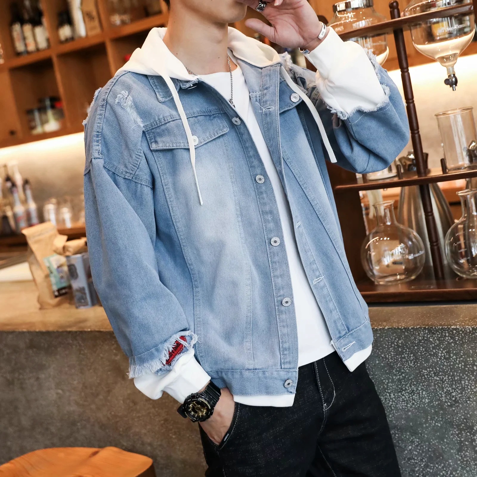 春季牛仔外套男春装春秋韩版潮流2020新款男生男士夹克帅气上衣服