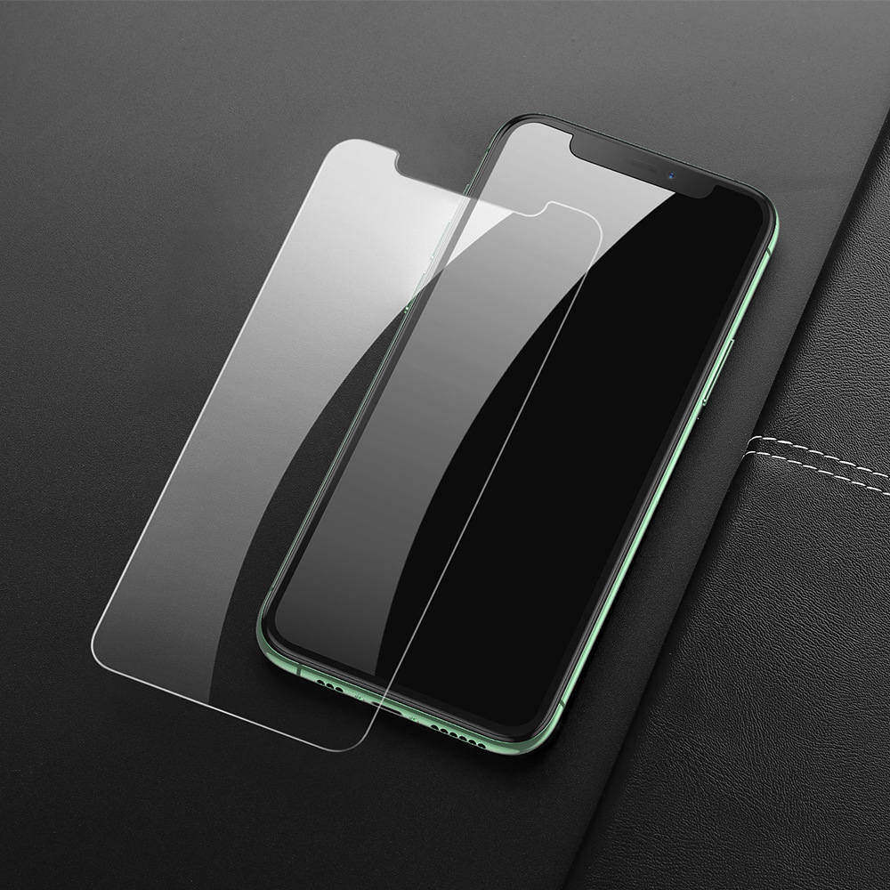适用于苹果iphone se2非全屏无白边11pro钢化玻璃膜12mini保护贴