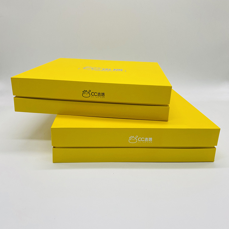 烫金礼物包装盒定制直播带货礼品盒定做精美礼盒插边天地盖盒厂家