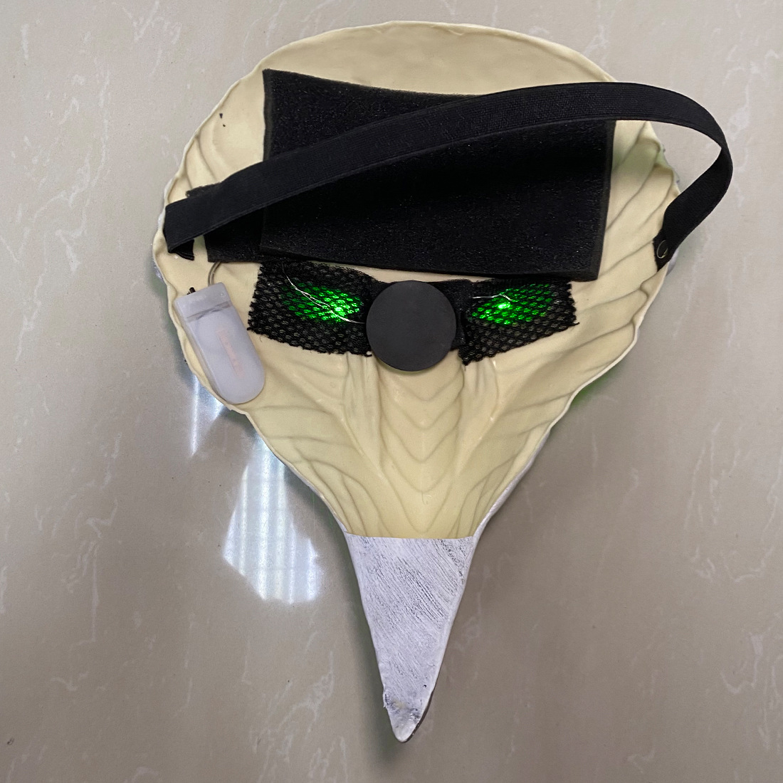 现货独立站亚马逊鸟嘴面具白色鸟嘴面具医生瘟疫鸟面具长鸟嘴面具