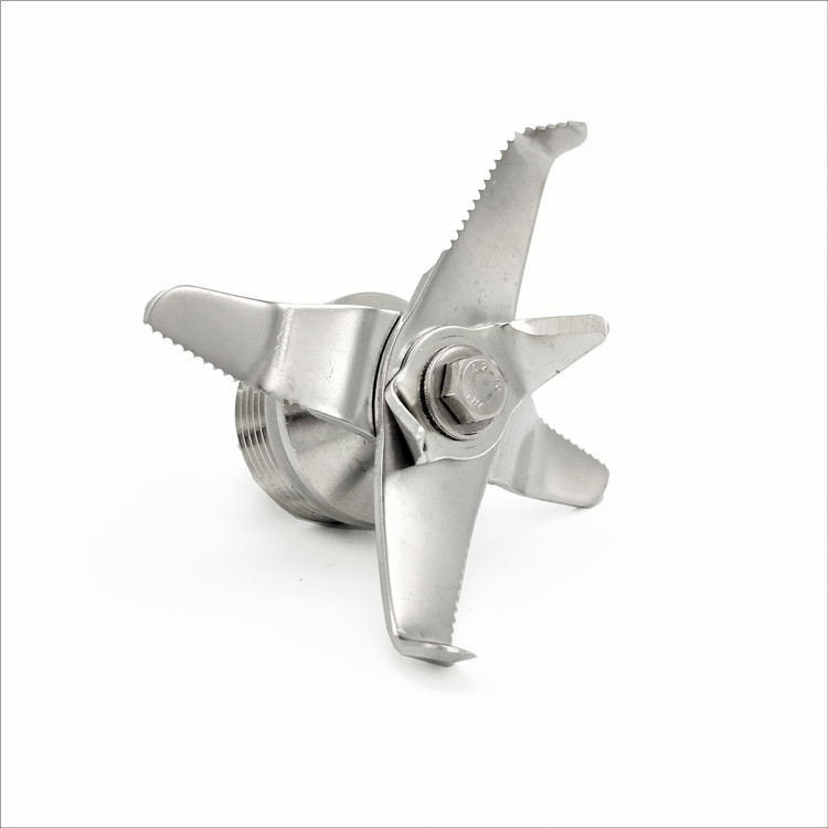 商用专用现磨豆浆机配件刀俎刀头破壁机搅拌机通用六叶刀俎刀片