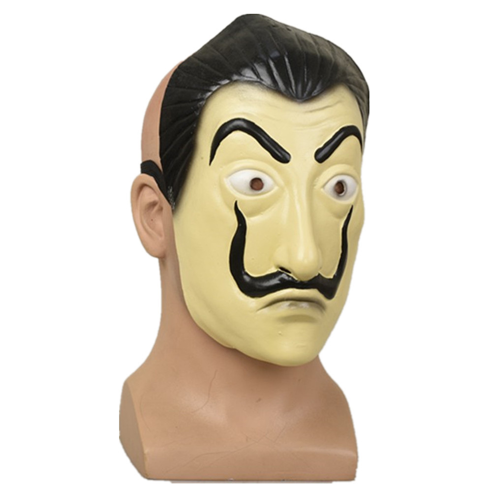 纸钞屋达利面具贝拉桥la casa de papel纸牌屋头套salvador da新