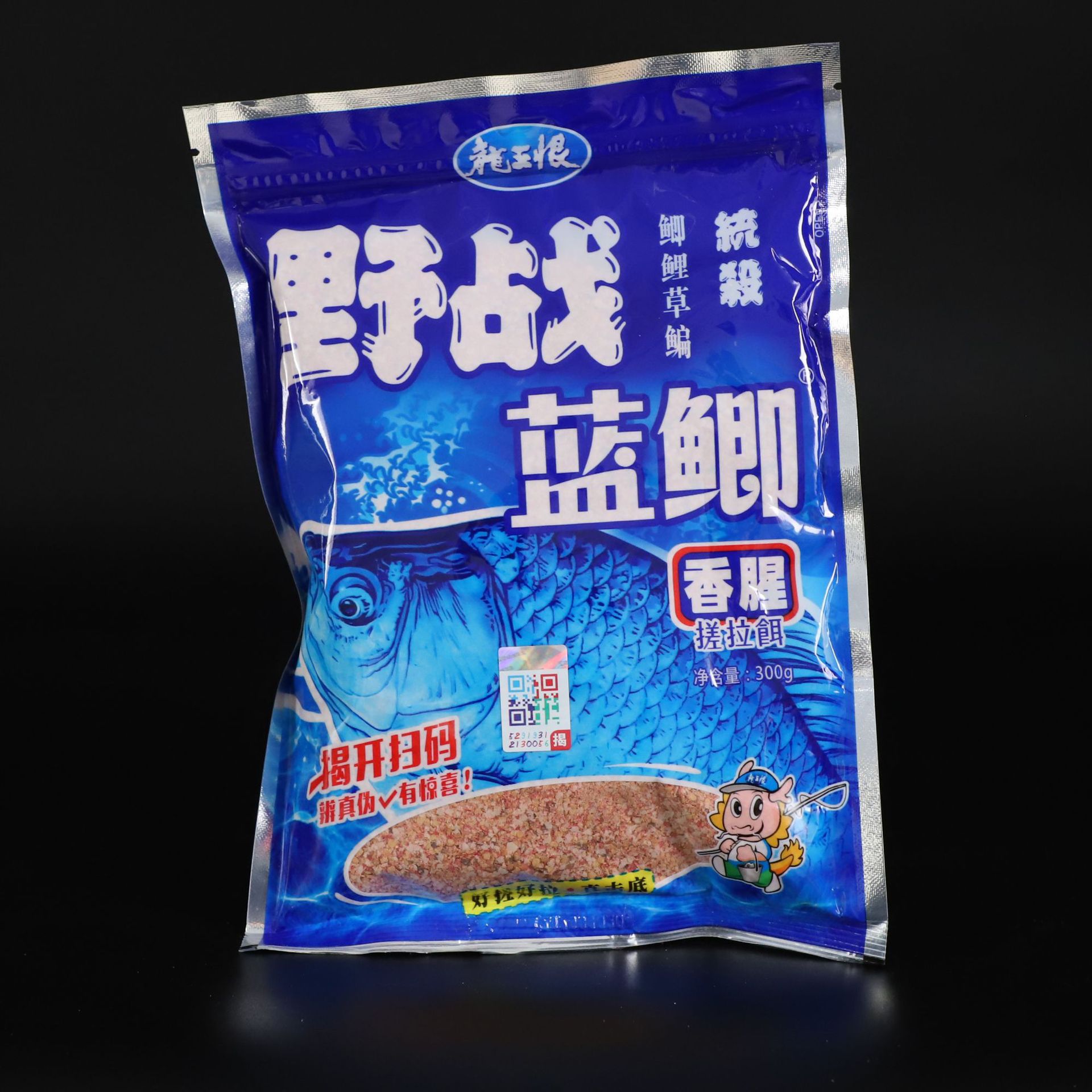 龙王恨鱼饵野战蓝鲫香腥饵料 蓝鲫经典战神系列多种口味新鲜鱼饵