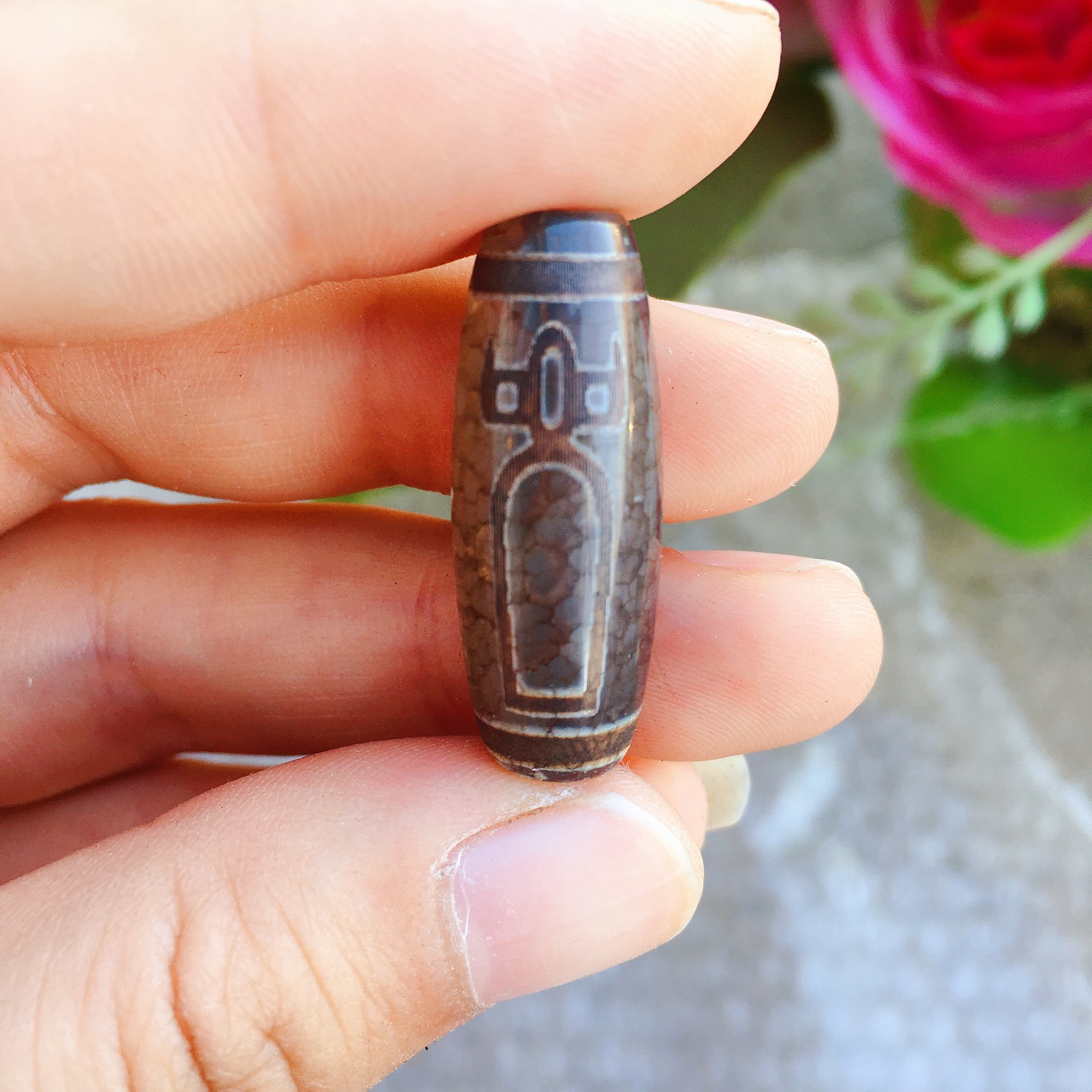 厂家直销财神玛瑙天珠项链佛珠菩提吊坠手链手串配珠diy配件饰品