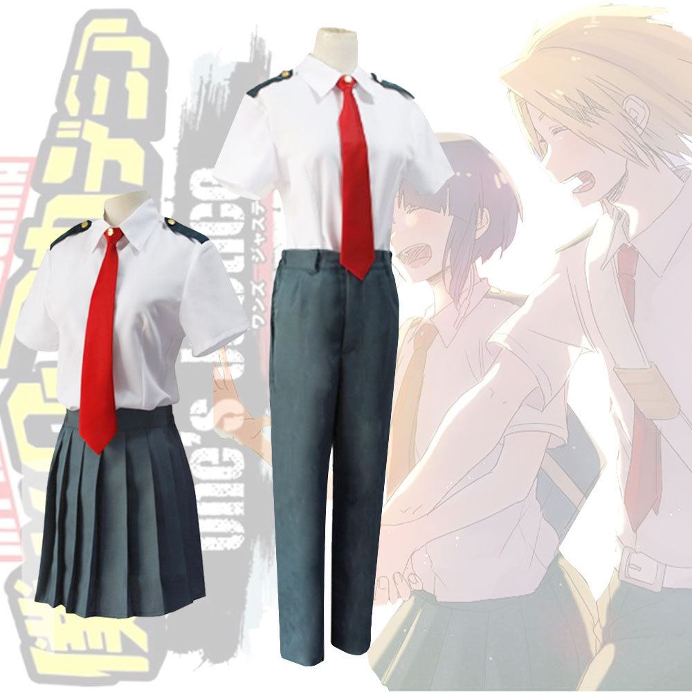 聚吉源cos 我的英雄学院雄英高中男校女校cosplay服装夏季短袖