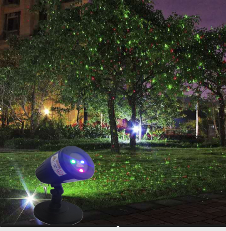 室外户外防水满天星星萤火虫照树景观激光镭射投影灯草坪庭院装饰