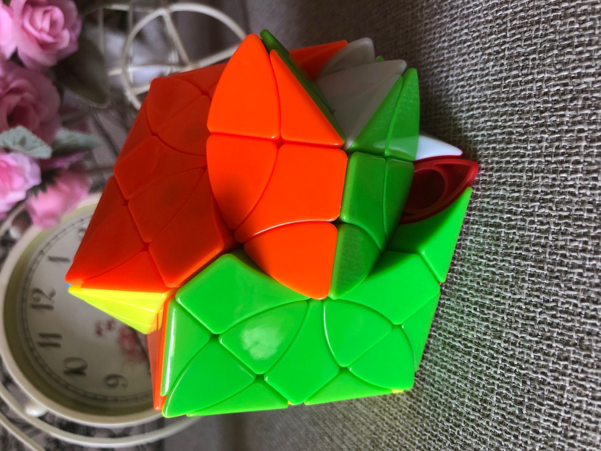 方是梦幻八目极光海云光明女神闪蝶魔方funscube异形趣味高难度