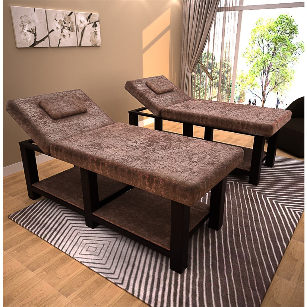 美容床美容院专用多功能带洞按摩床推拿床美体理疗纹绣折叠床家用