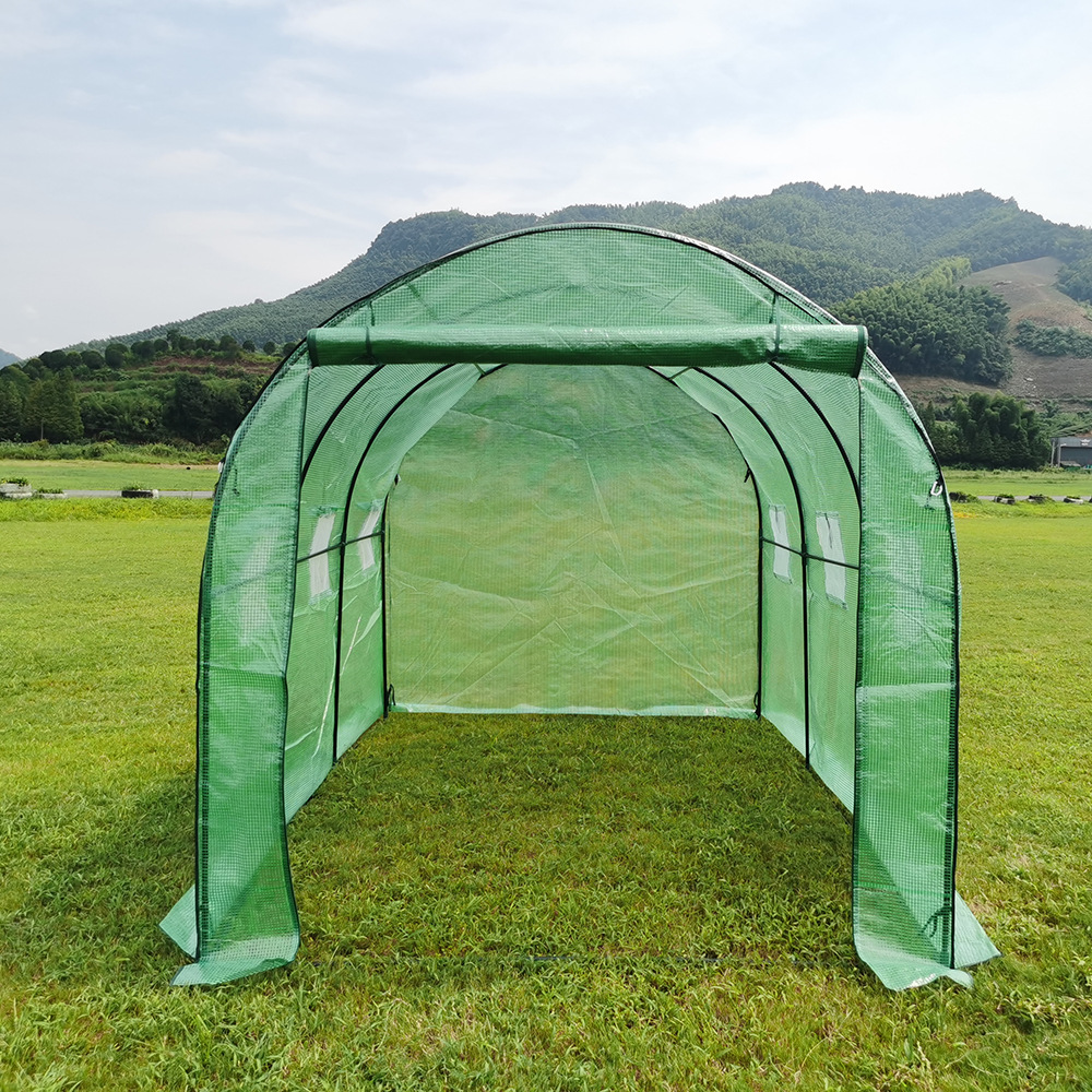 隧道暖房 拱形 拱门 走入式暖房 植物暖房 可拆卸 种花 育苗棚