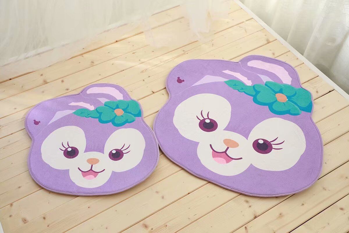 可爱卡通头像地垫进门客厅脚垫卧室儿童房垫子批发