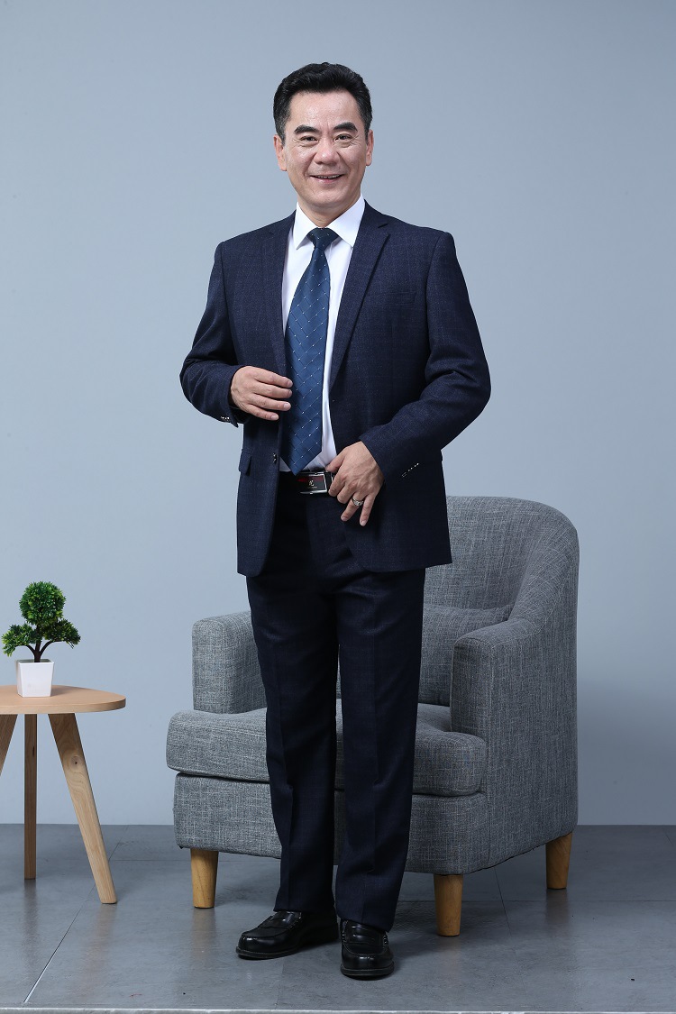 中老年西装男套装中年爸爸西服40-50岁父亲职业婚礼婚宴喜庆秋冬