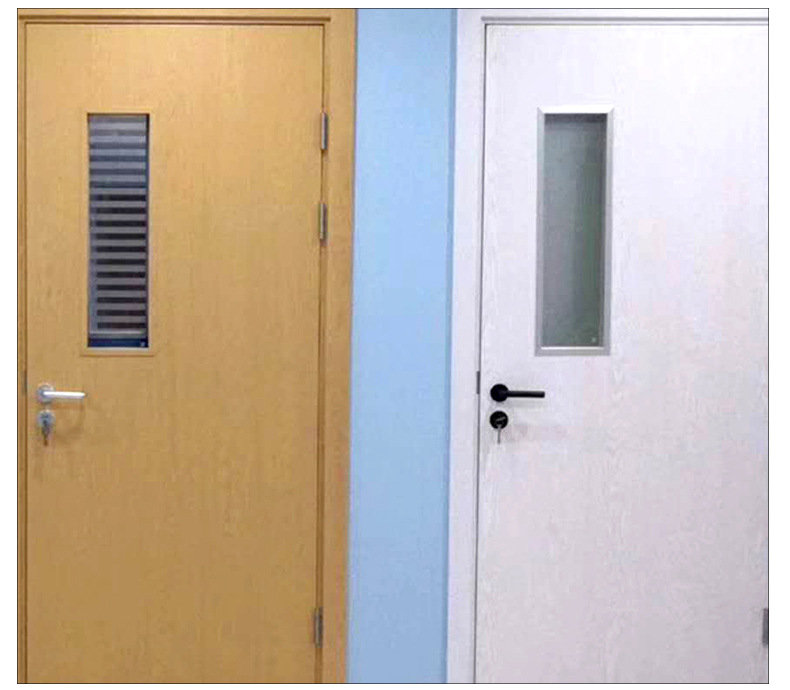 厂家直销实木复合工程门医院门病房门 整套木门定制