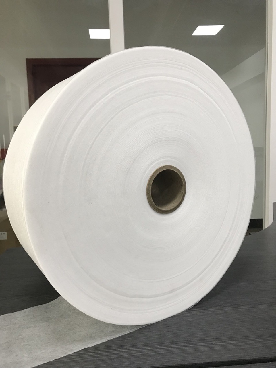 白色现货kn95es热风棉17.5cm现货热风口罩过滤棉