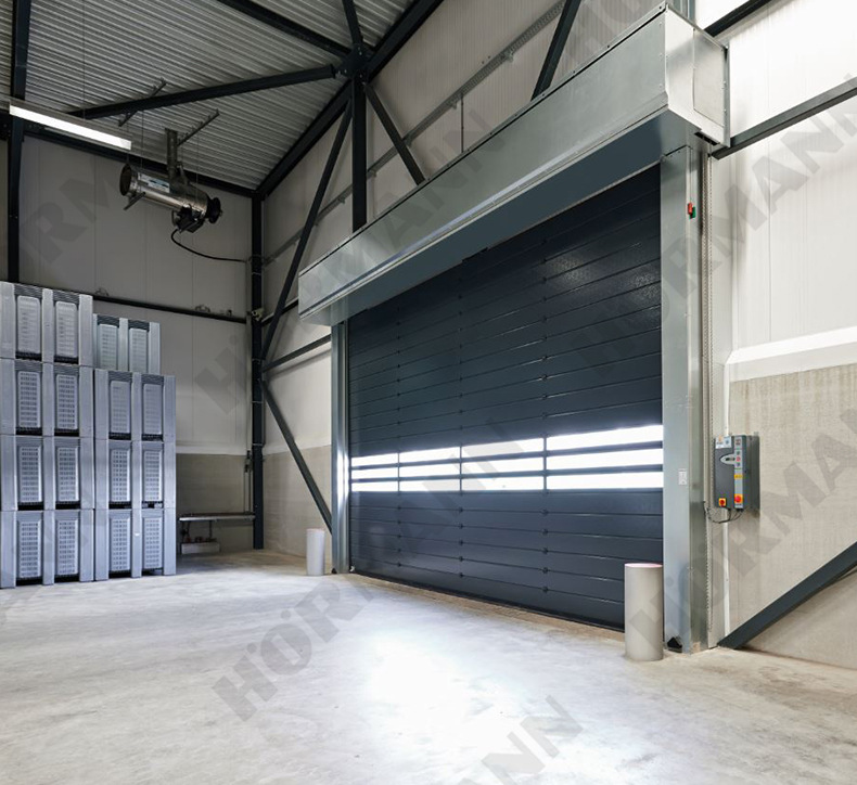 硬质快速卷帘门 德国霍曼 工厂大门 保温型快速门 快卷门 测量费