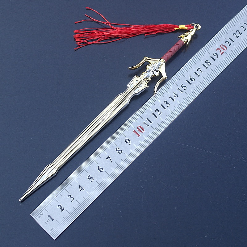 唐三锤海神叉修罗刀佛怒唐莲兵器模型挂饰