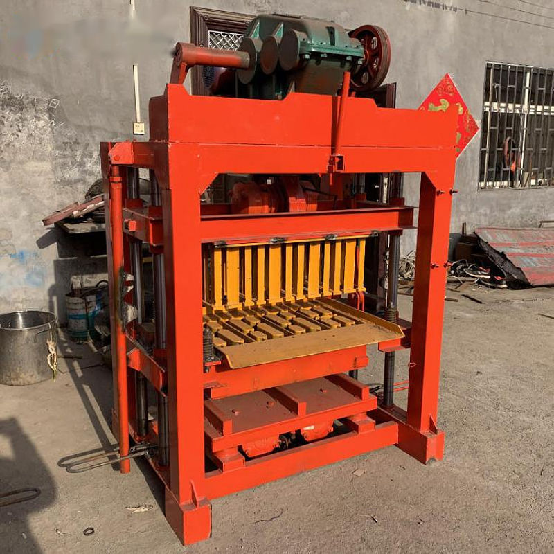 4-40小型空心砖水泥砖机多孔砖机手动免烧砌块成型机台震制砖机