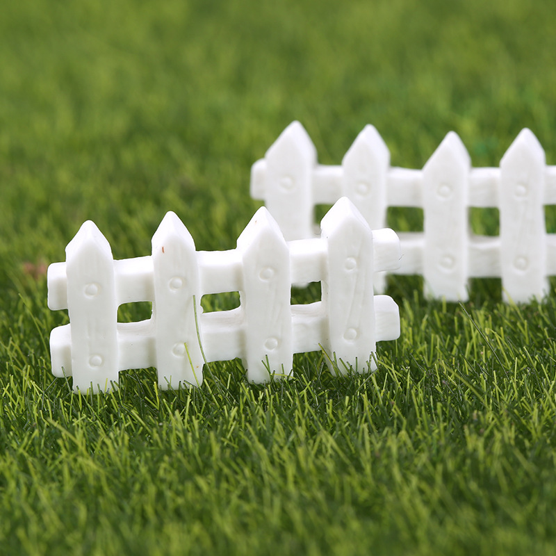 小栅栏篱笆墙树脂小摆件 奶油胶滴胶diy手工制作手机壳材料包饰品