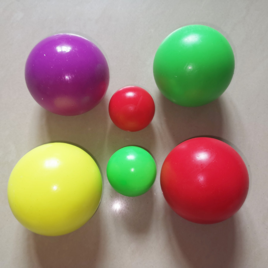 抖音同款粘靶球粘墙球黏黏球减压室内户外亲子玩具趣味解压发泄球