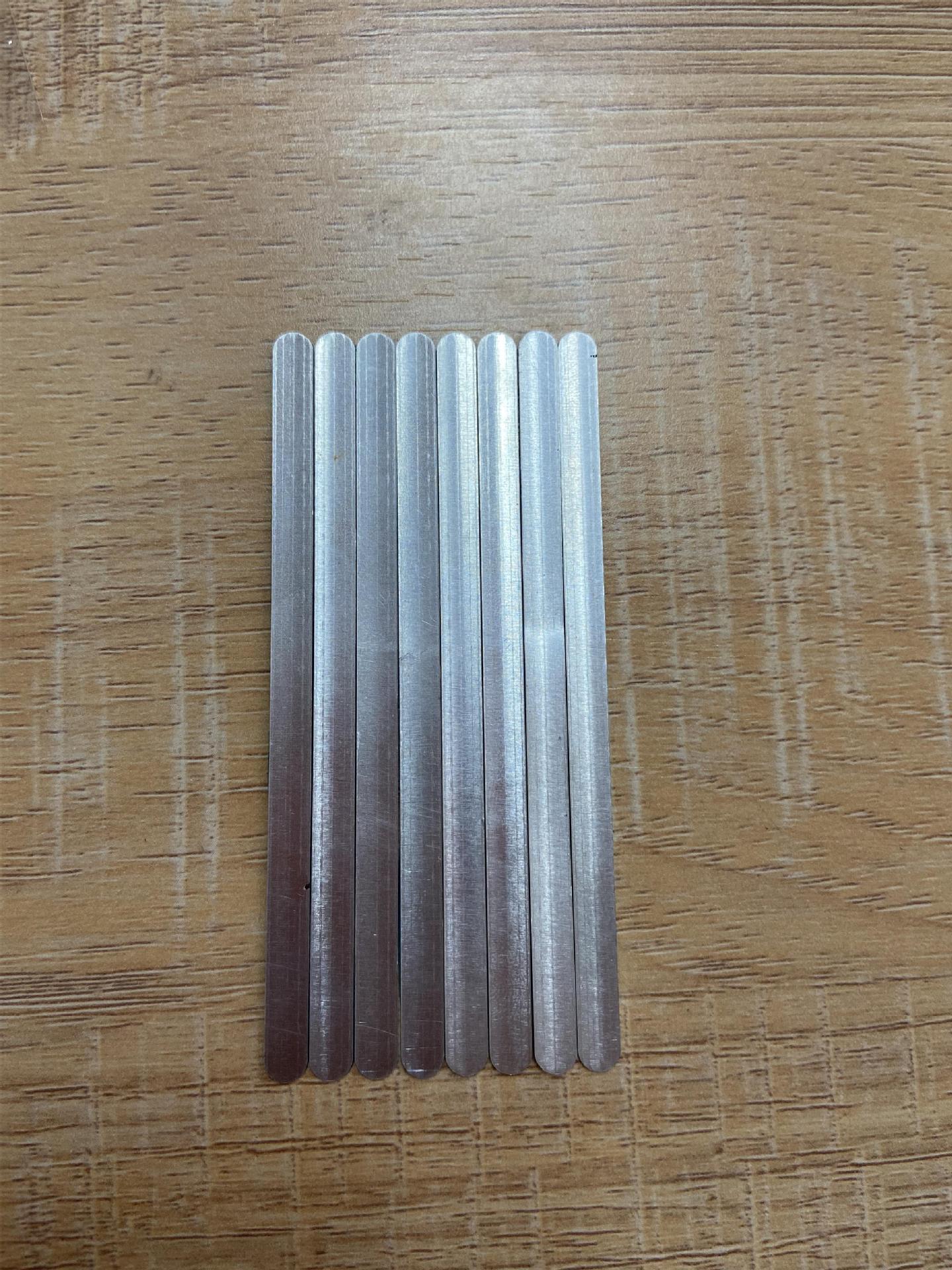 n95鼻梁条铝现货 口罩鼻梁条铝 铝鼻梁条 背胶铝鼻梁条 口罩铝条