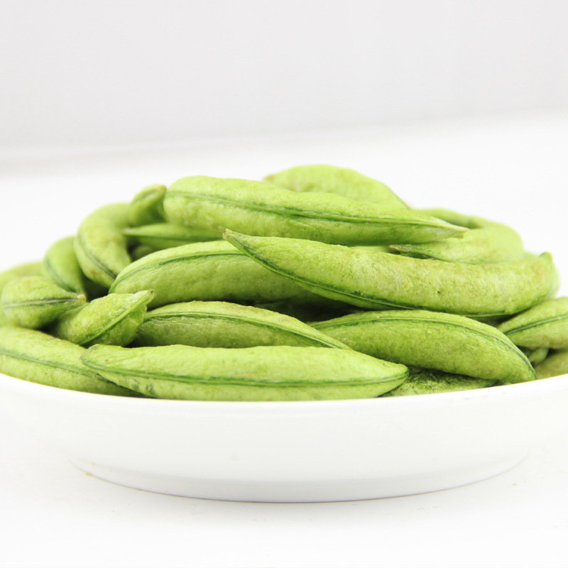 甜豌豆脆脱水蔬菜干即食果蔬脆青豆儿童孕妇休闲零食酥脆散装果干