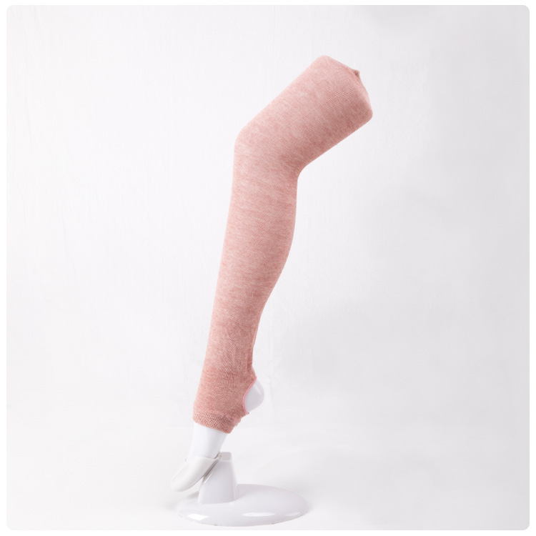 2022 Colored Cotton Thin Pile Style over the Knee Stockings Yoga Socks with Pedal Indoor Air Conditioner Women's Socks Wholesale