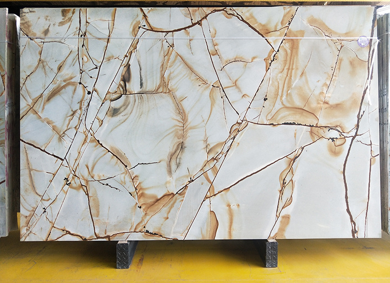 罗马印象电视背景墙工程大理石玄关背景天然大理石水刀拼花