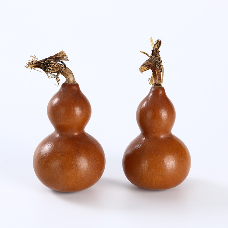 天然葫芦做旧包浆文玩葫芦草里金老葫芦手把件美国手捻小葫芦摆件