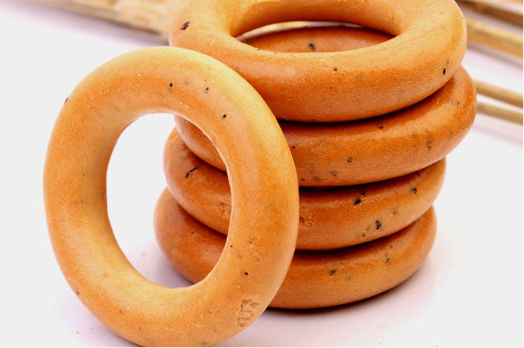 俄罗斯韦特力面包圈小麦饼干健身代餐小零食多种口味全麦