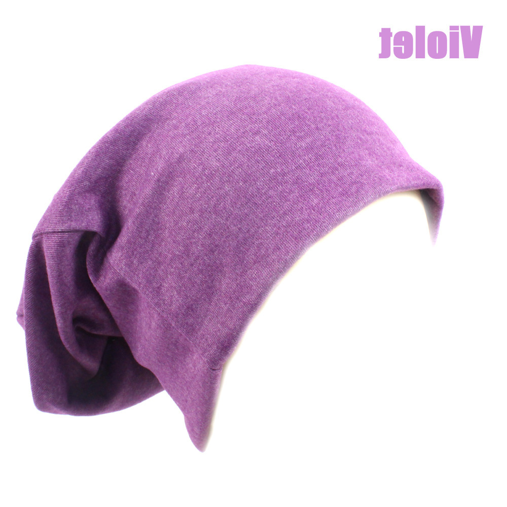 欧美成人糖果色套头帽 运动街头嘻哈休闲帽 男女宽松针织棉布帽子