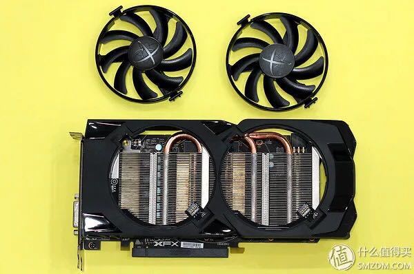 xfx 讯景rx470 478 480 570 580 黑狼进化版 圆框 铜触点风扇