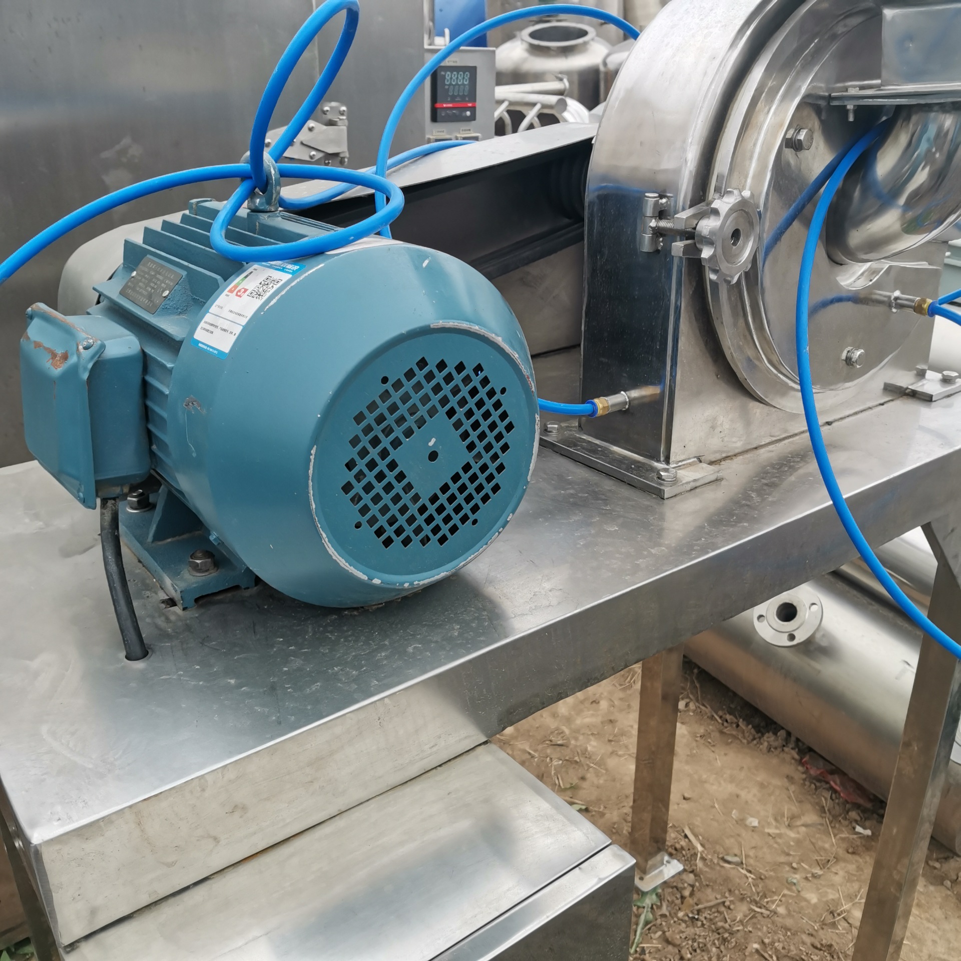 二手粉碎机水冷式30b粉碎机超微粉碎中药粉碎机