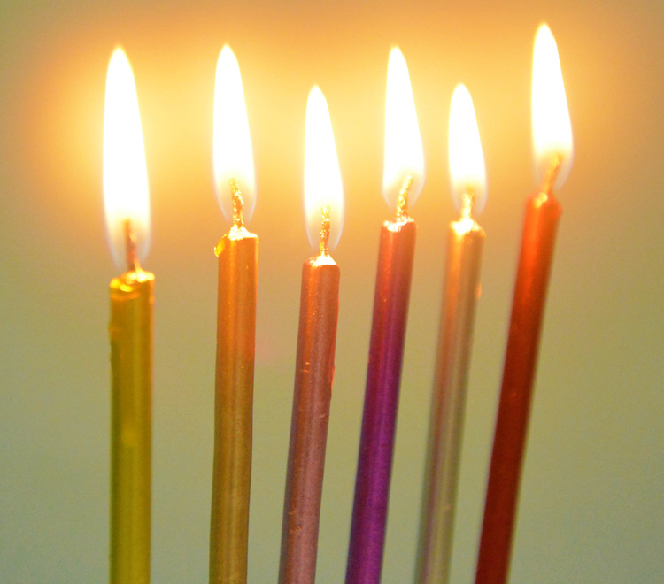 批发镀金铅笔蜡烛网红生日蜡烛长杆电镀派对蛋糕装饰蜡烛插件