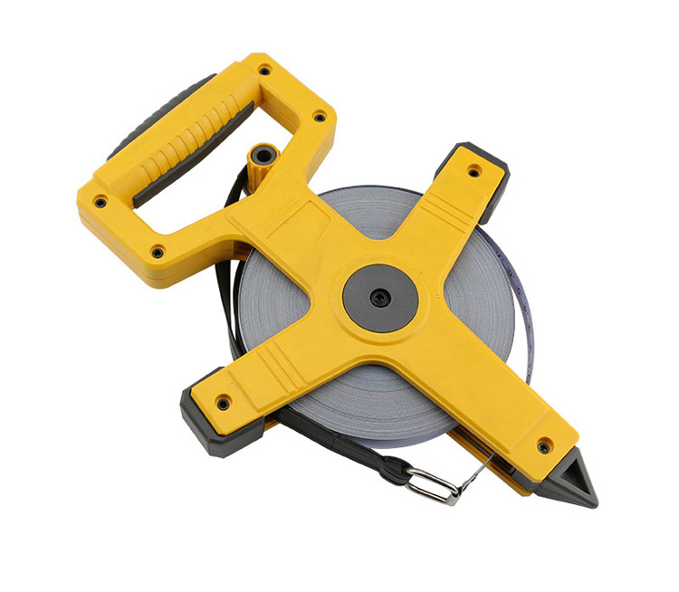 komelon科美龙手提架式软尺长钢尺玻璃纤维卷尺工程测量尺卷尺