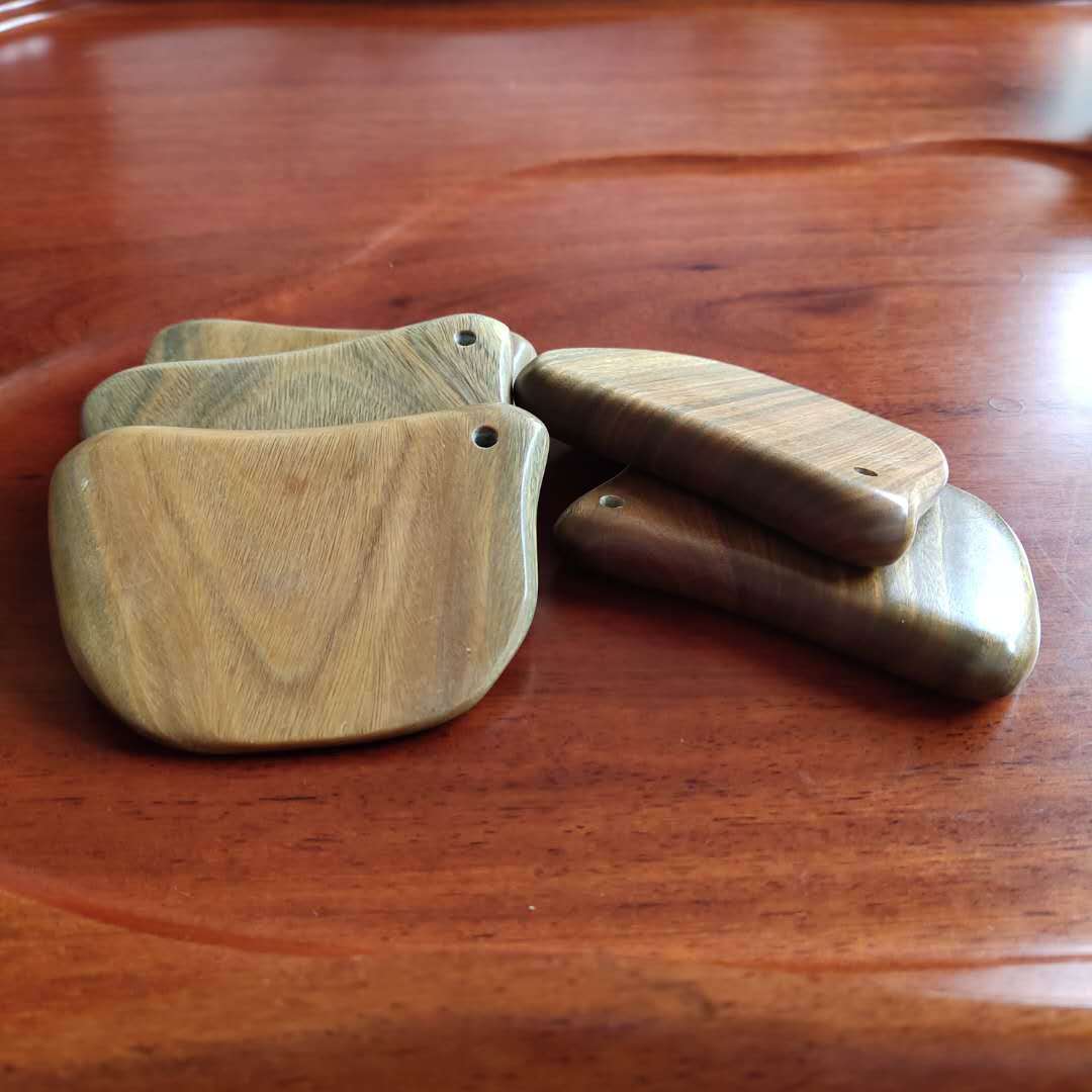 刮痧板檀木刮痧板绿檀刮痧板黑金檀刮痧板厂家批发檀木刮痧板