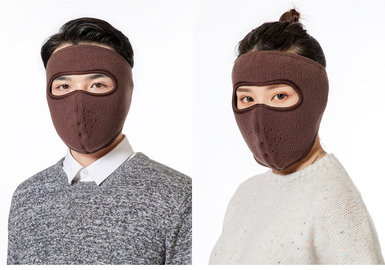 冬季口罩护耳护脸全包保暖防尘防寒骑行蒙面口耳罩二合一面罩