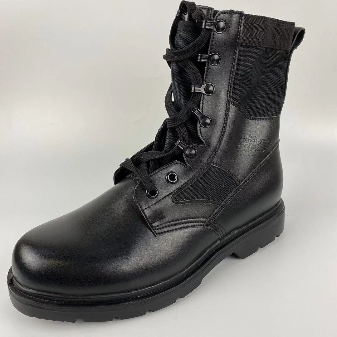 光军真皮06伞兵靴作训靴作战靴男登山鞋战术靴户外鞋战术靴飞行靴
