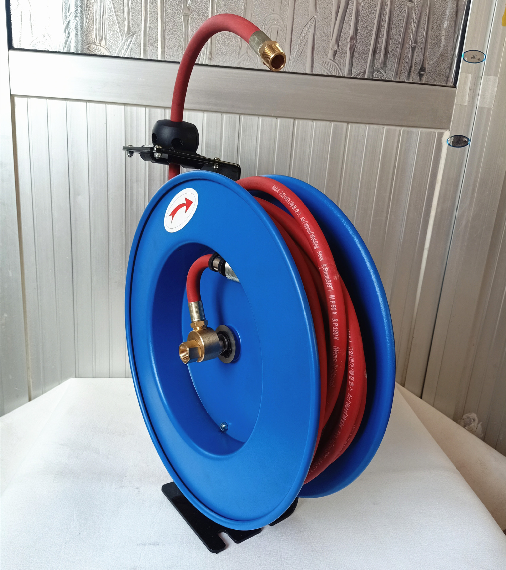 钢制水鼓气鼓3分管15米 卷管器 水鼓气鼓