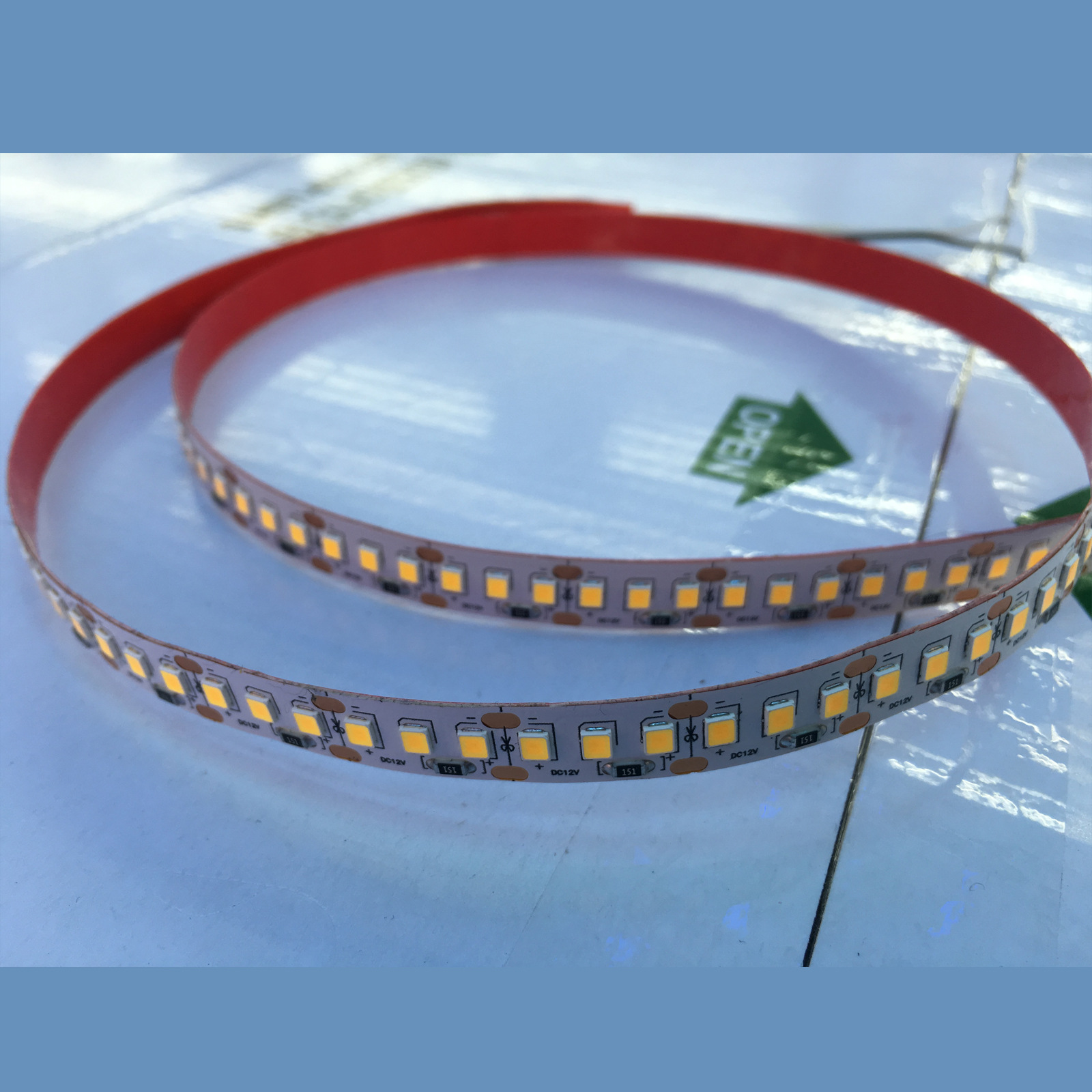 dc12vled低压2835贴片软灯带铝材线条灯板高亮180灯珠灯条8宽10宽