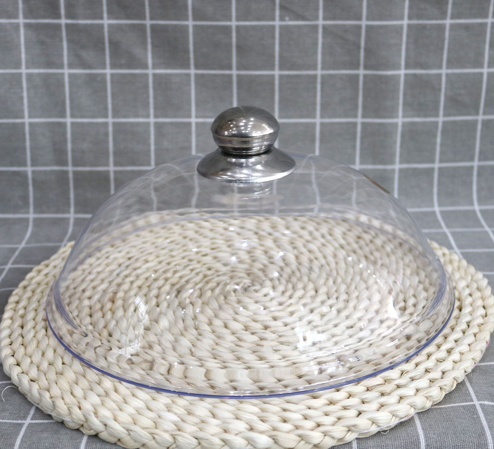 pc透明塑料菜罩水果保鲜盖防尘防苍蝇饭菜盖厨房收纳多用盖