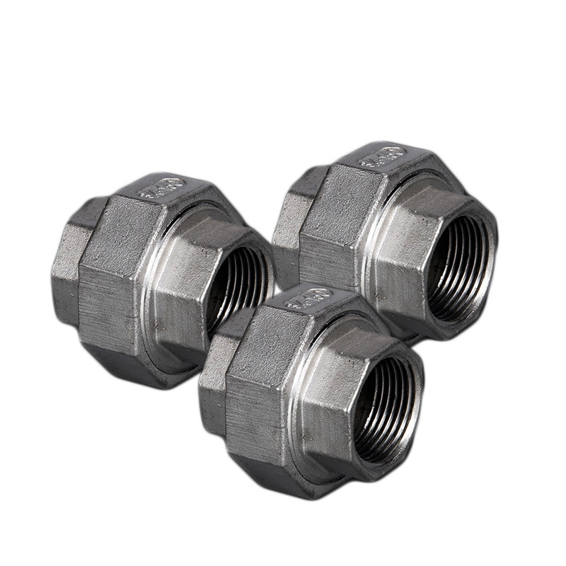 正材304不锈钢活接头由任由令丝扣活接不锈钢内丝活接头内丝油拧